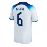 Billiga England Harry Maguire #6 Hemma fotbollskläder VM 2022 Kortärmad